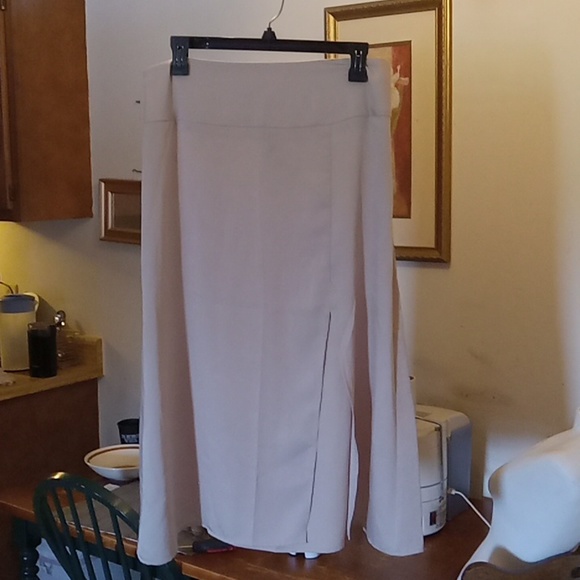 Very CHIC New Gorgeous Express High waisted slip skirt Size Medium - Picture 2 of 10